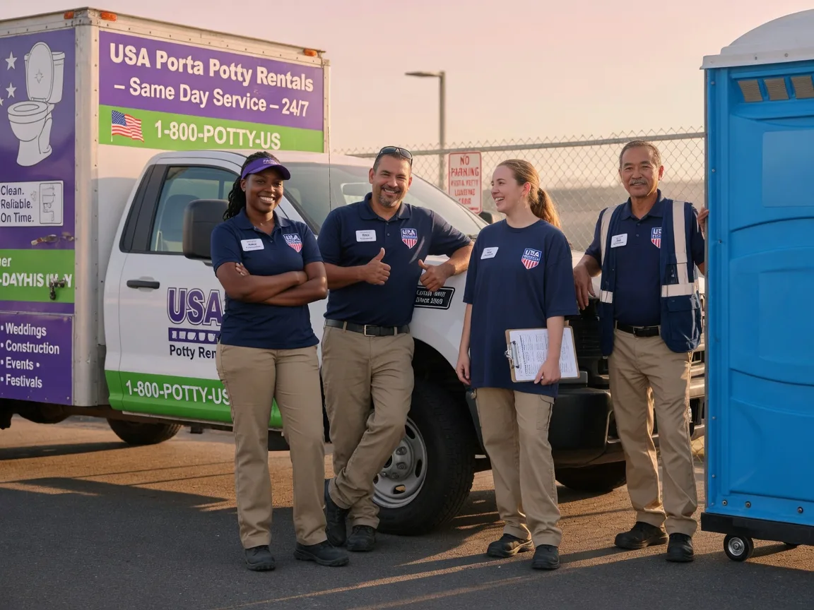 Porta Potty Rental company in Brewster, OH